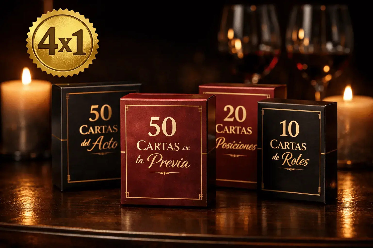 4x1 CITA PICANTE PARA PAREJAS